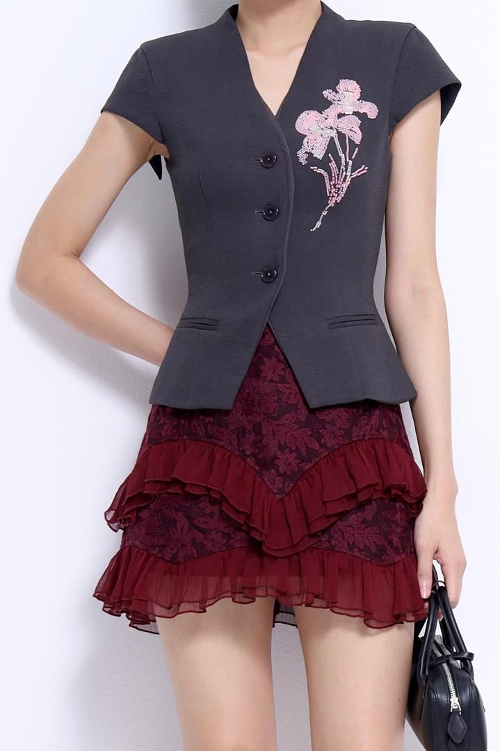 独家蕾丝半裙 1410