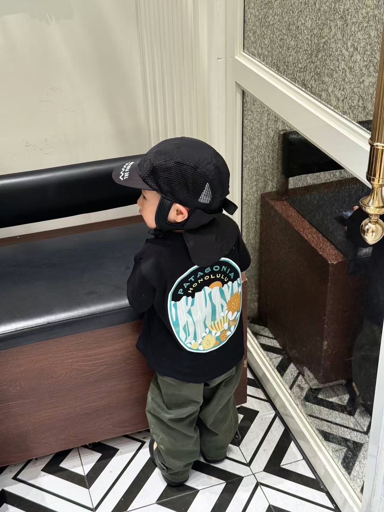 0749 巴搭親子❤️短褲、帽