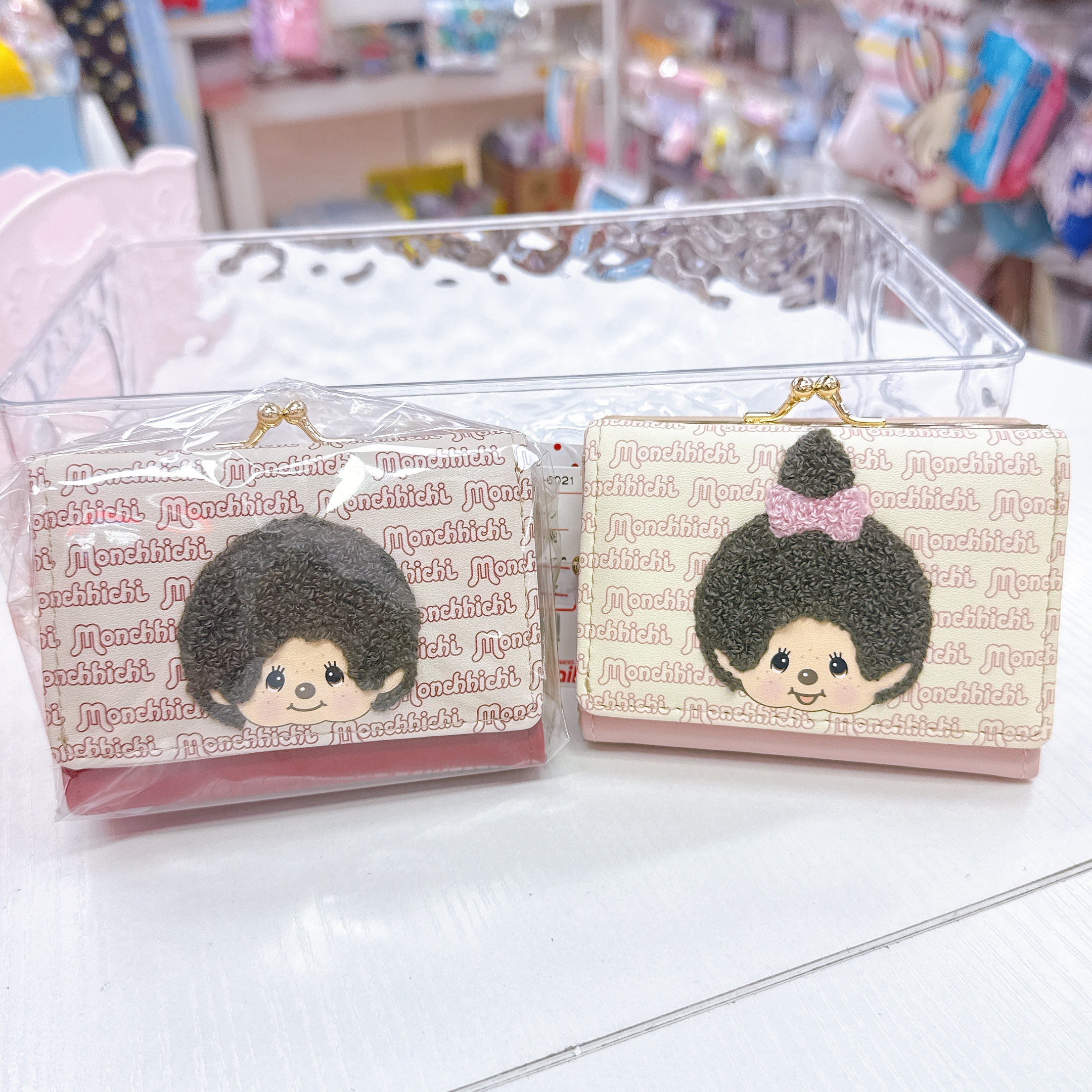 日本直送monchhichi 限定款銀包