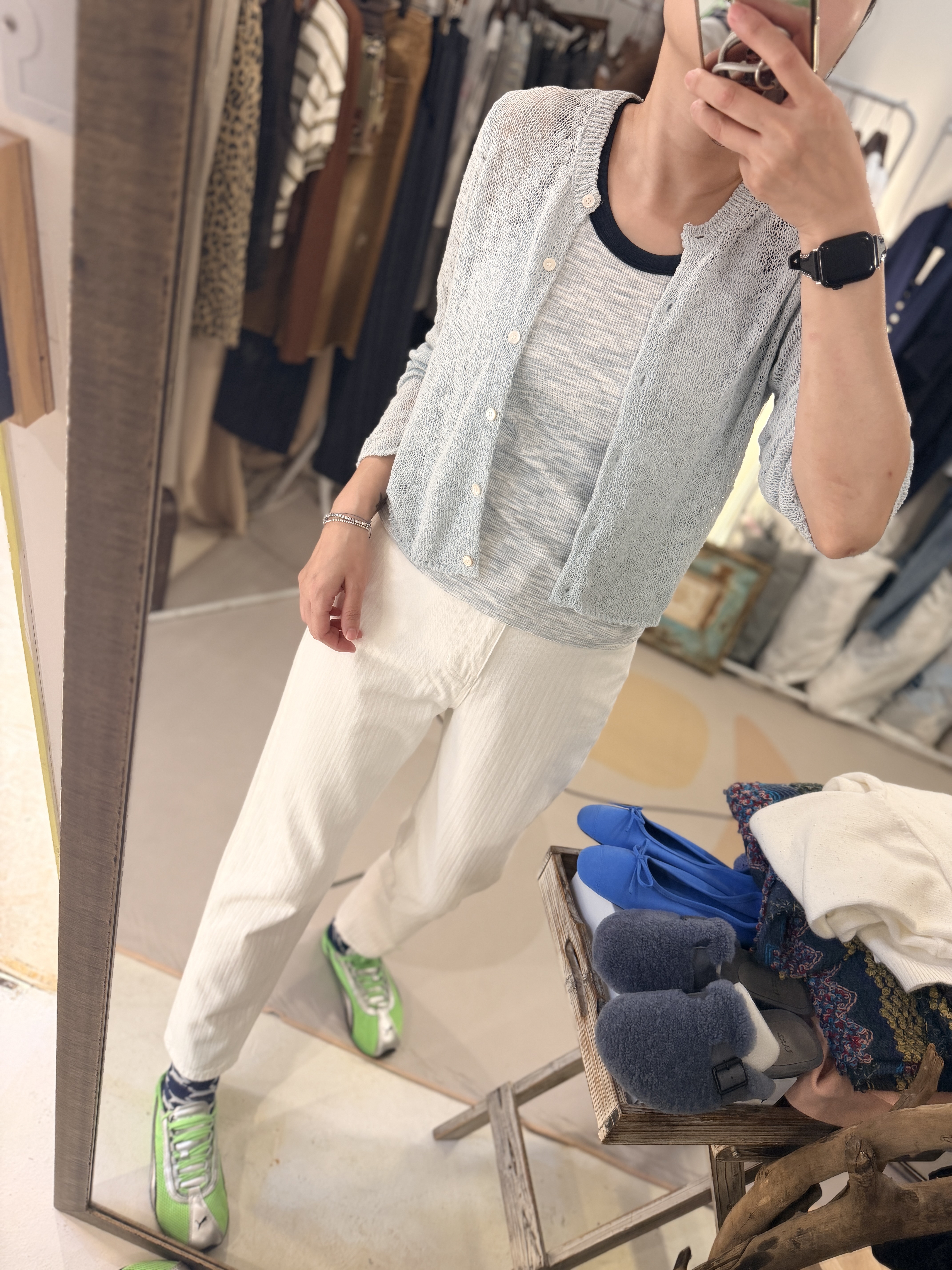 Blue vest