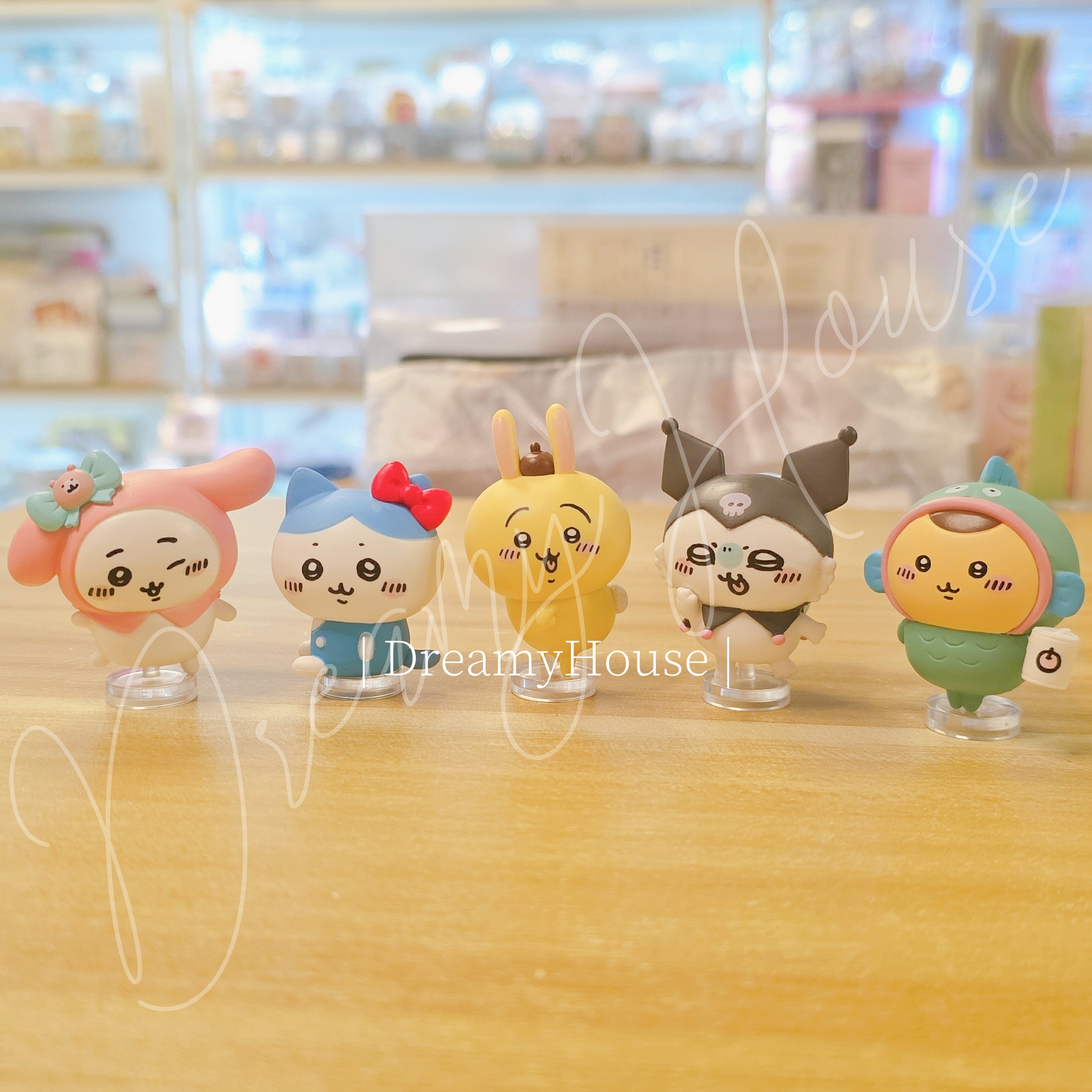 日本 Chiikawa x Sanrio characters 扭蛋公仔擺件