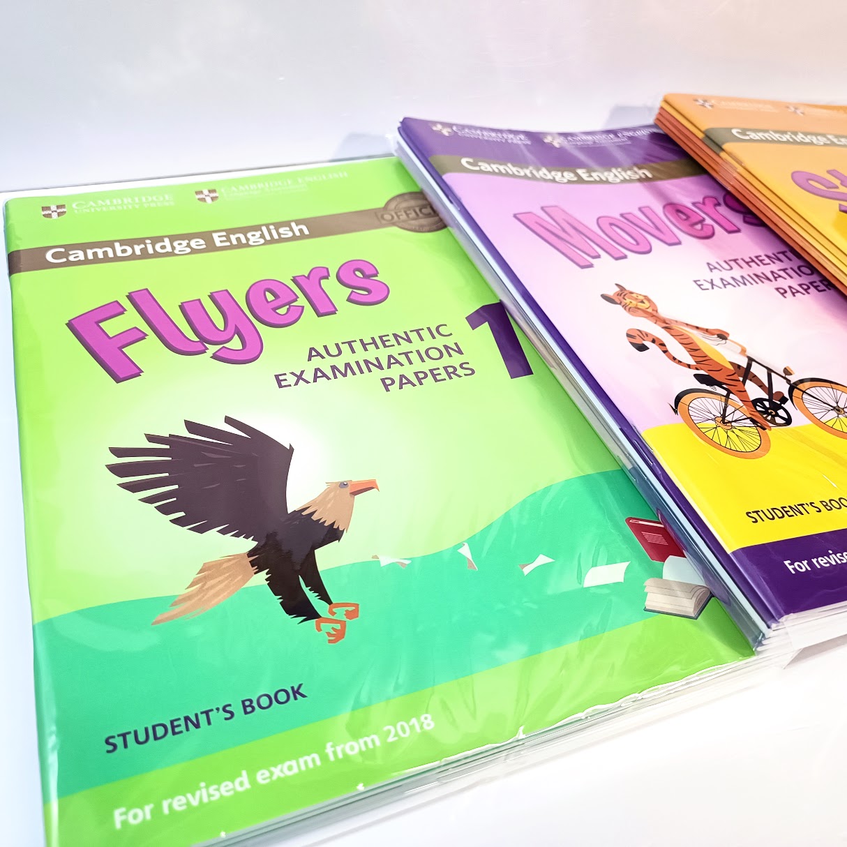 Cambridge English Authentic Examination Papers 2018-2022 Ver. | Starters,movers,Flyers | Authentic Practice Tests | Mini Trainer  CA08 