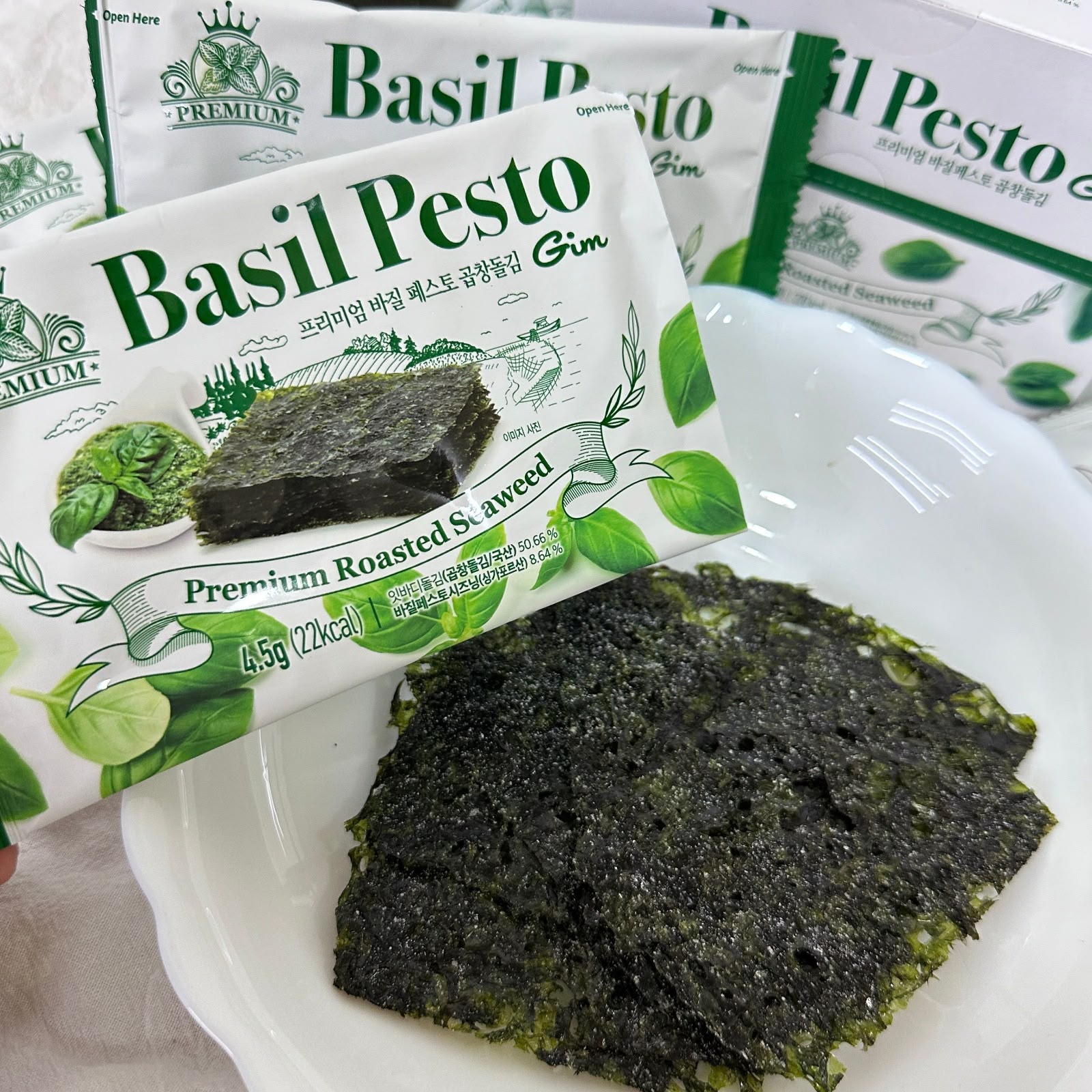 新口味🆕韓國🇰🇷PREMIUM風味海苔禮盒 (4.5g×10包）