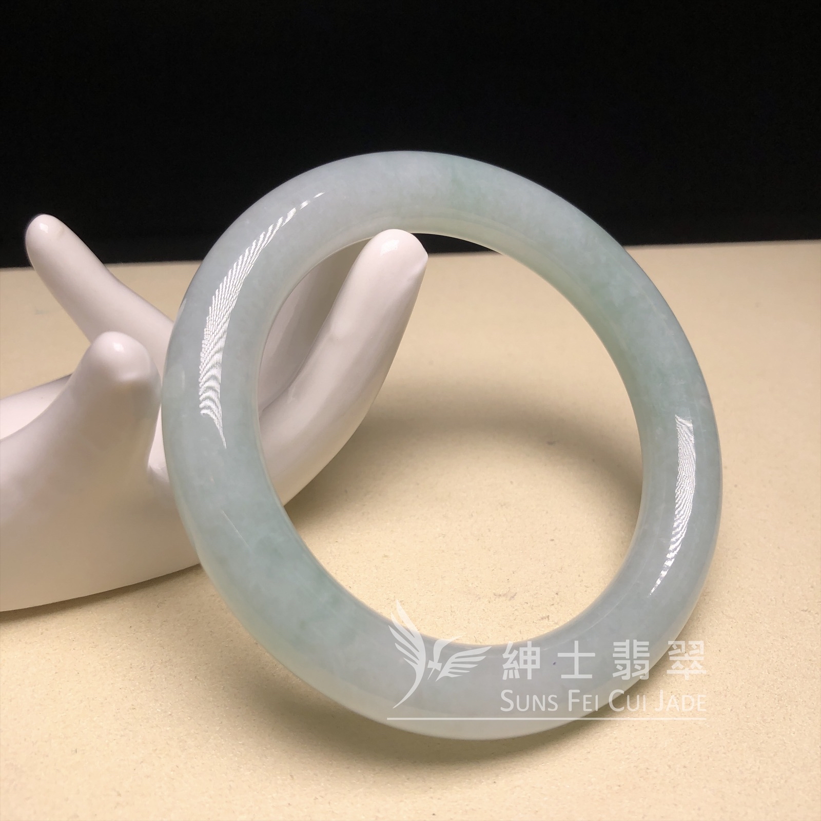 湖水綠圓鐲58.8mm  C06271