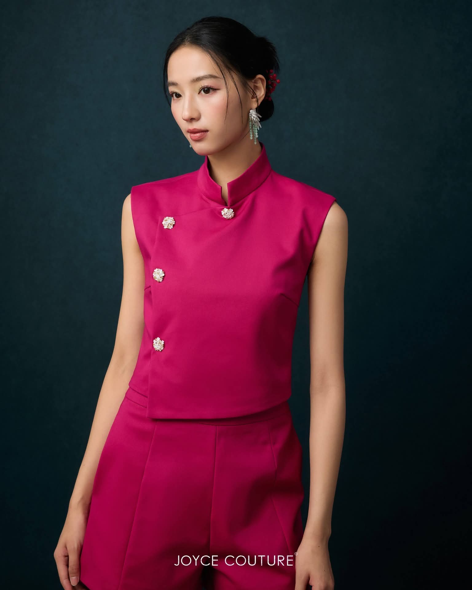 侧边口袋短裤 P0091