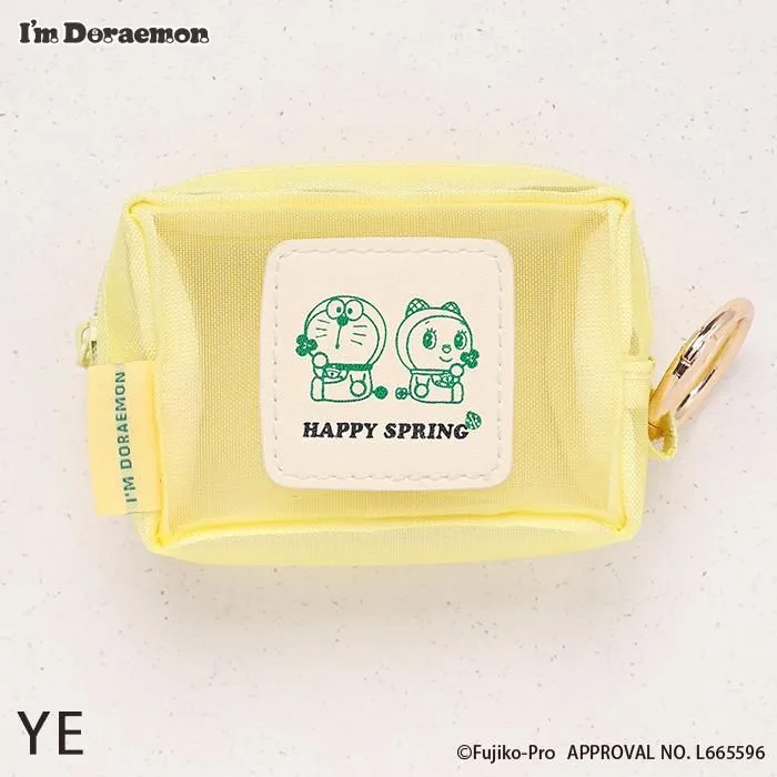 [訂購] 多啦A夢掛扣袋 小物袋 Doraemon生活 Pouch｜四葉草系列