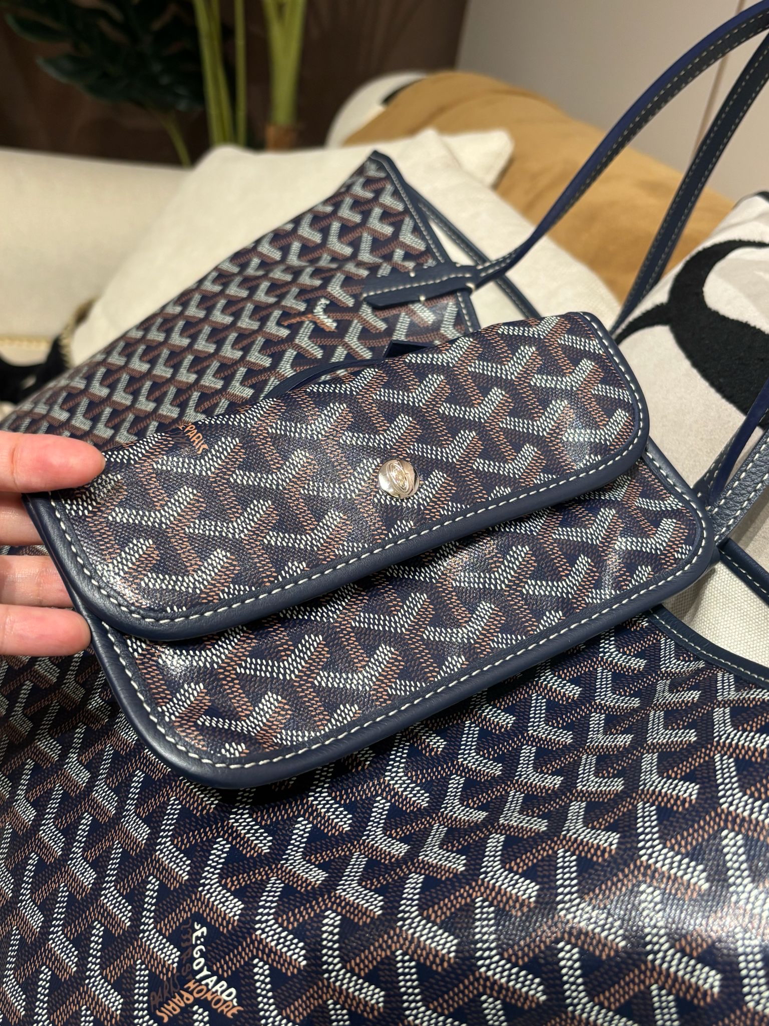 Goyard Saint Louis Gm tote 100%Authentic, 98%new ✅dust bag 