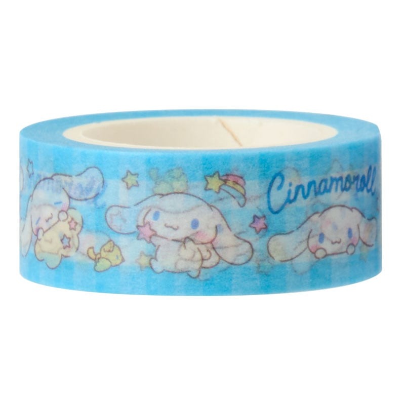 現貨｜【一套兩卷】Sanrio Cinnamoroll 玉桂狗 日版 紙膠帶 Masking Tape (58610-2)