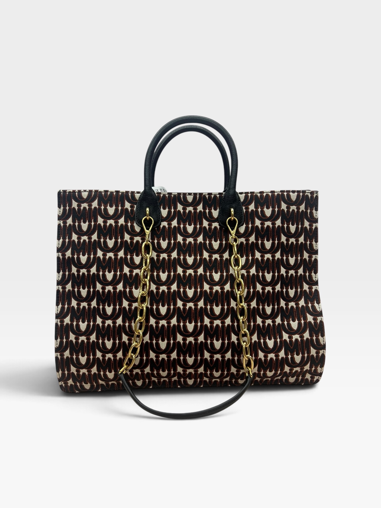 Pre-Owned Miu Miu Jacquard Fabric Tote Handbag /Product Code: 102306 