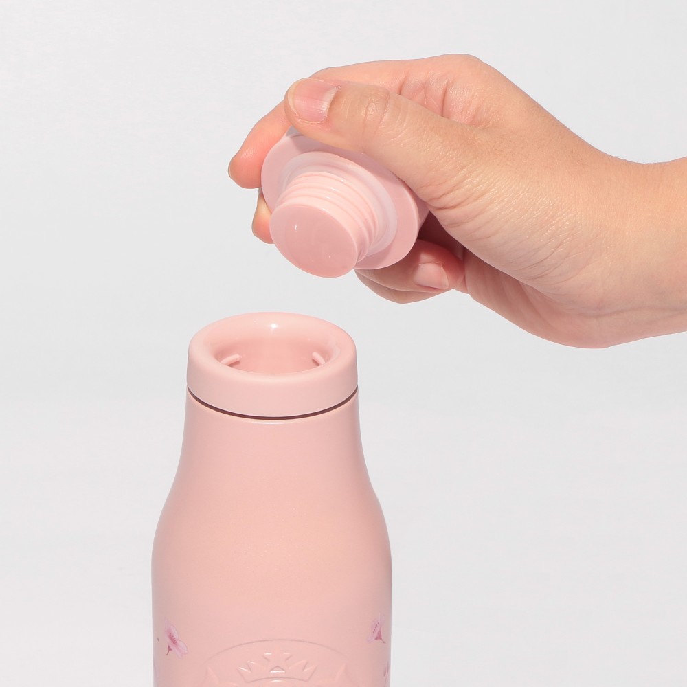 《日本🇯🇵 STARBUCKS 2026 Sakura🌸櫻花杯限定系列》【第一彈】 霧面粉紅不鏽鋼保溫杯 473ml