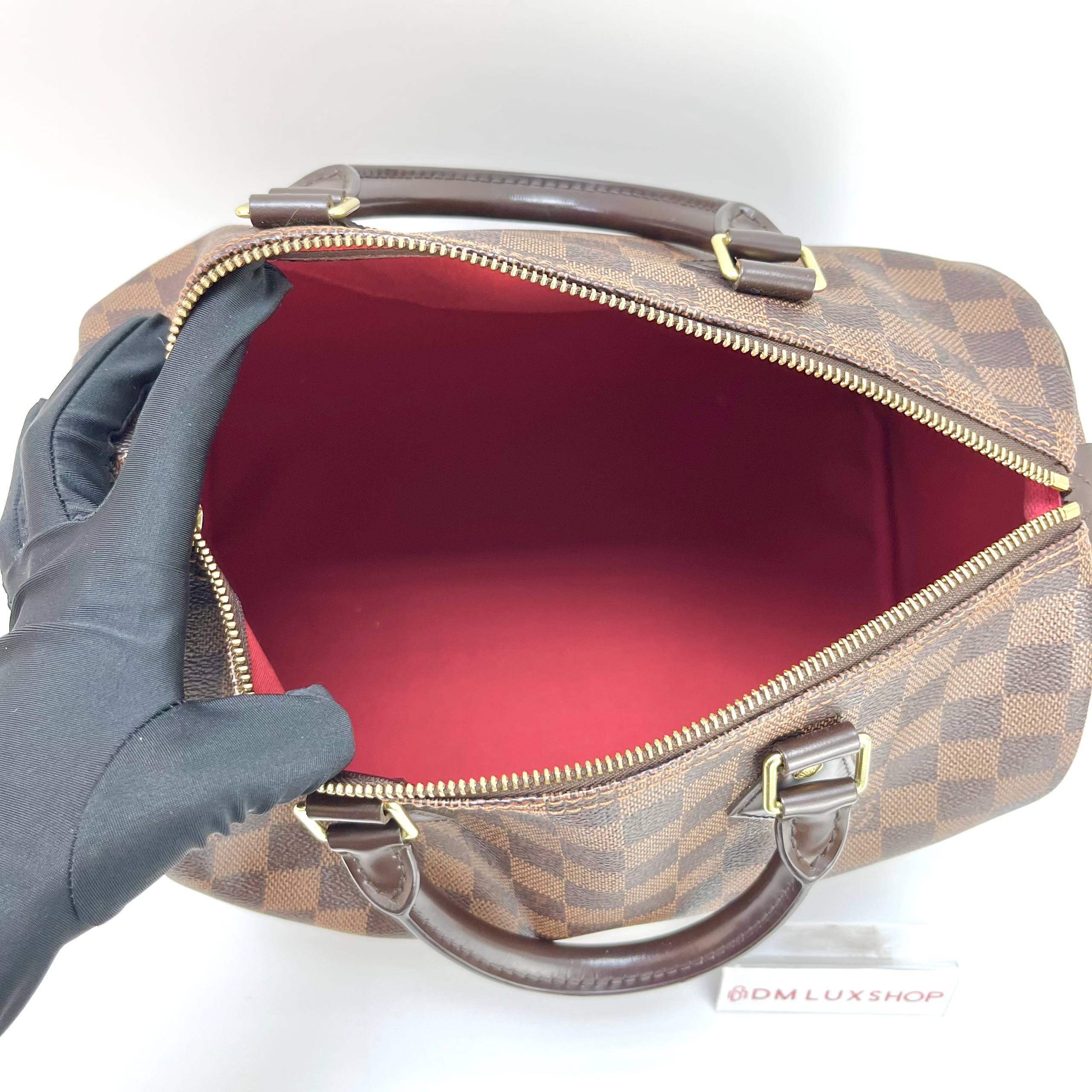 LV Damier Ebene Speedy 30 GHW