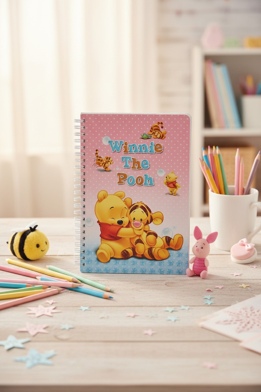 空白活頁筆記 Winnie the Pooh 維尼熊  (KPNA-252D)