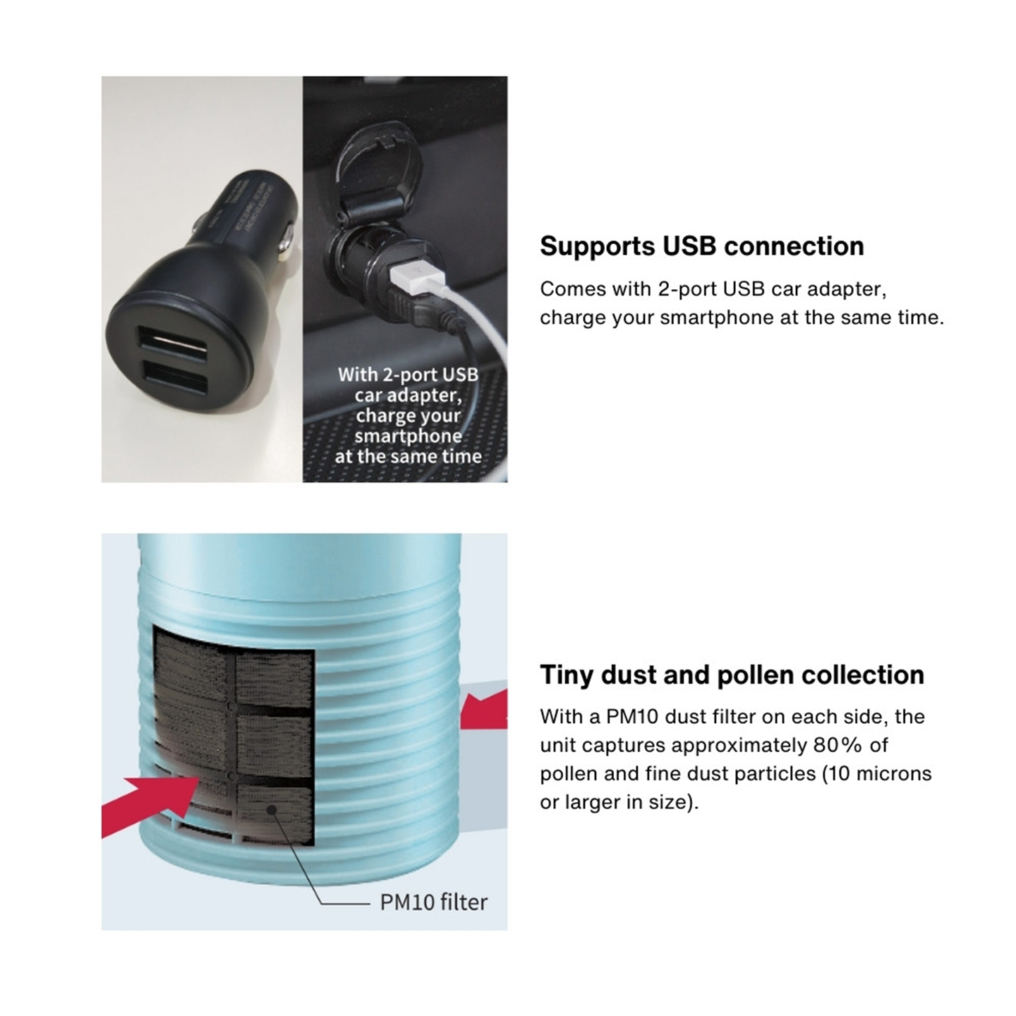 Sharp Plasmacluster Ion Generator for Car (IGNX2EB)
