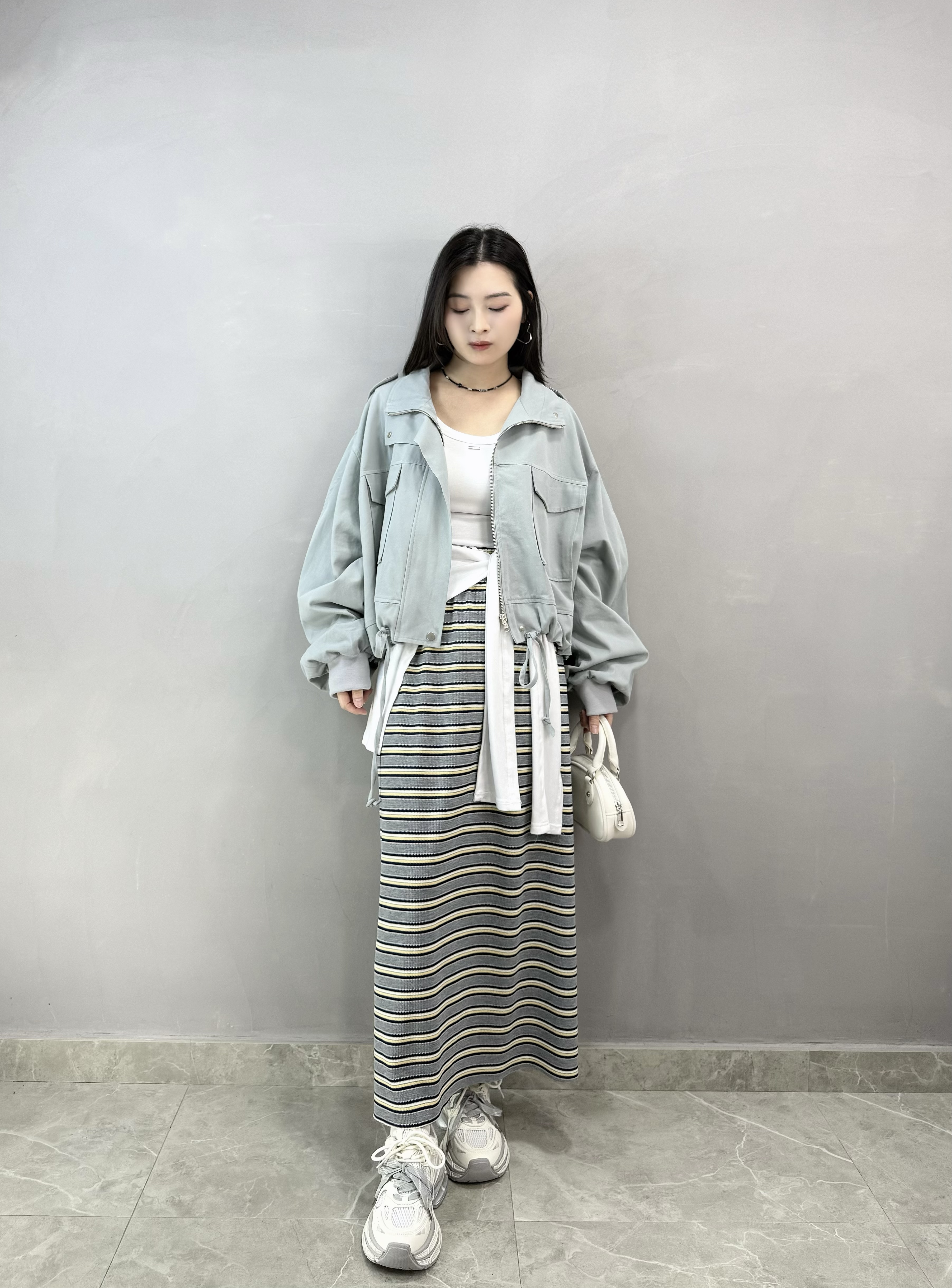 J68 雙袋束腳外套