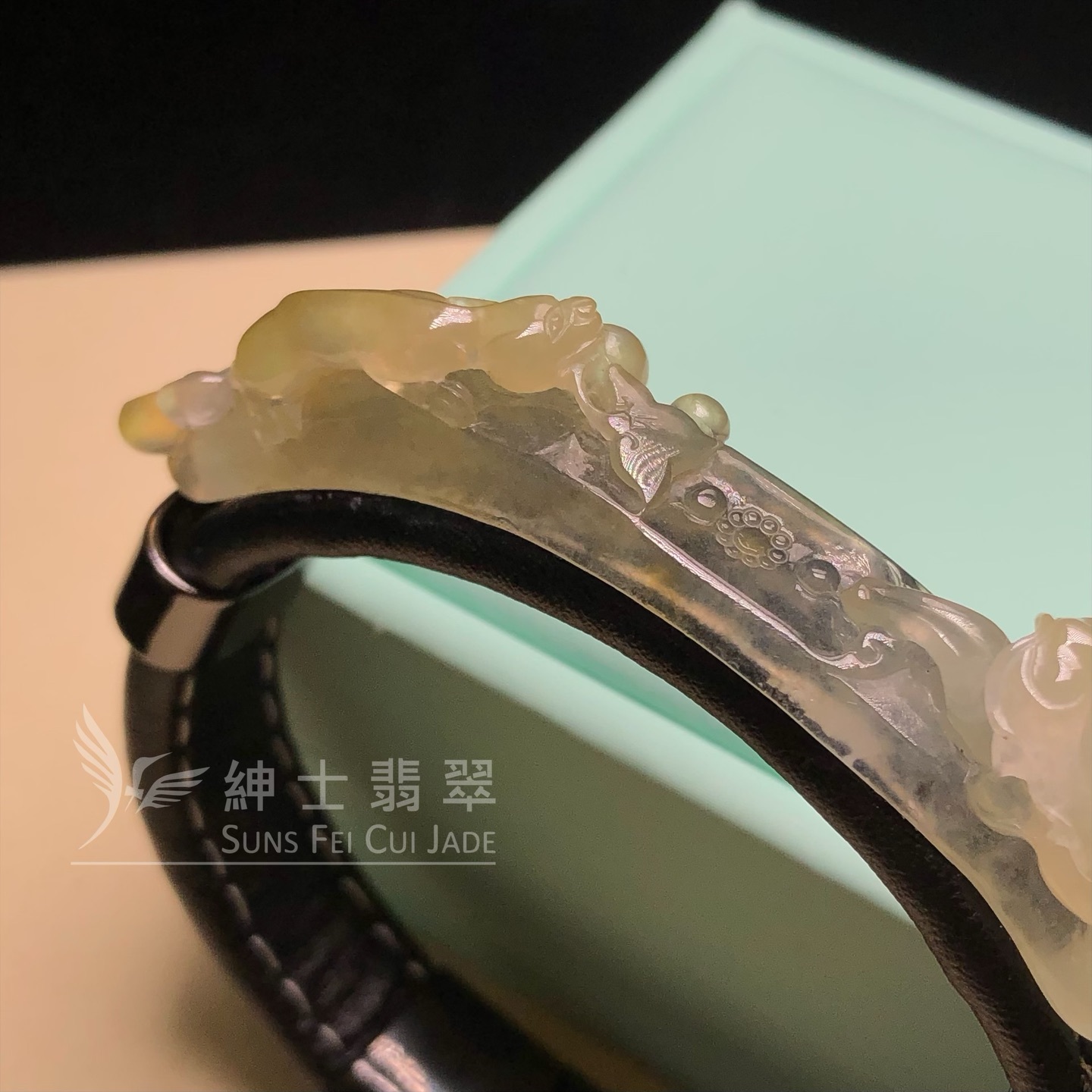 冰黃望子成龍皮手繩