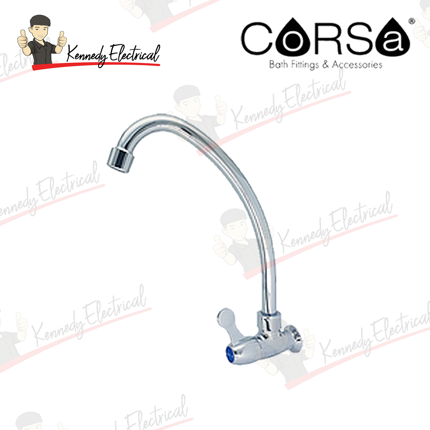 Corsa Abs Wall Swan Tap (920-A#) W100-1