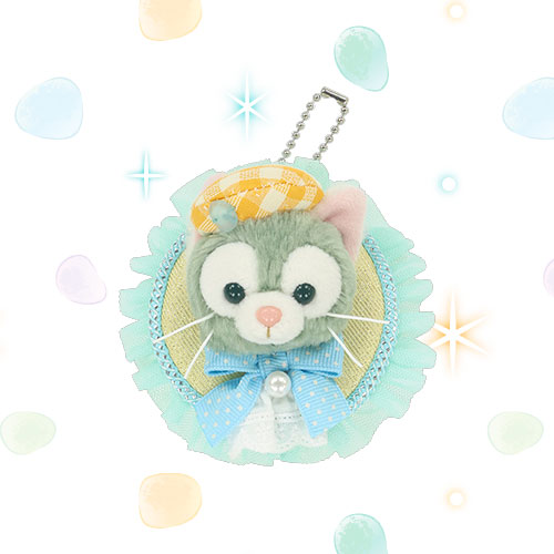 【預訂】DisneySea 25th Duffy Find Your Beautiful Blue - Gelatoni 公仔襟章吊飾
