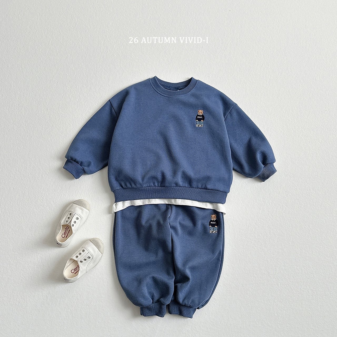 Vivid | Embroidery bear upper and lower