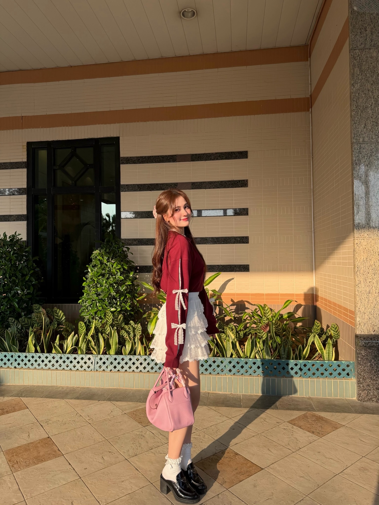 Delicate Lace Layered skirt 