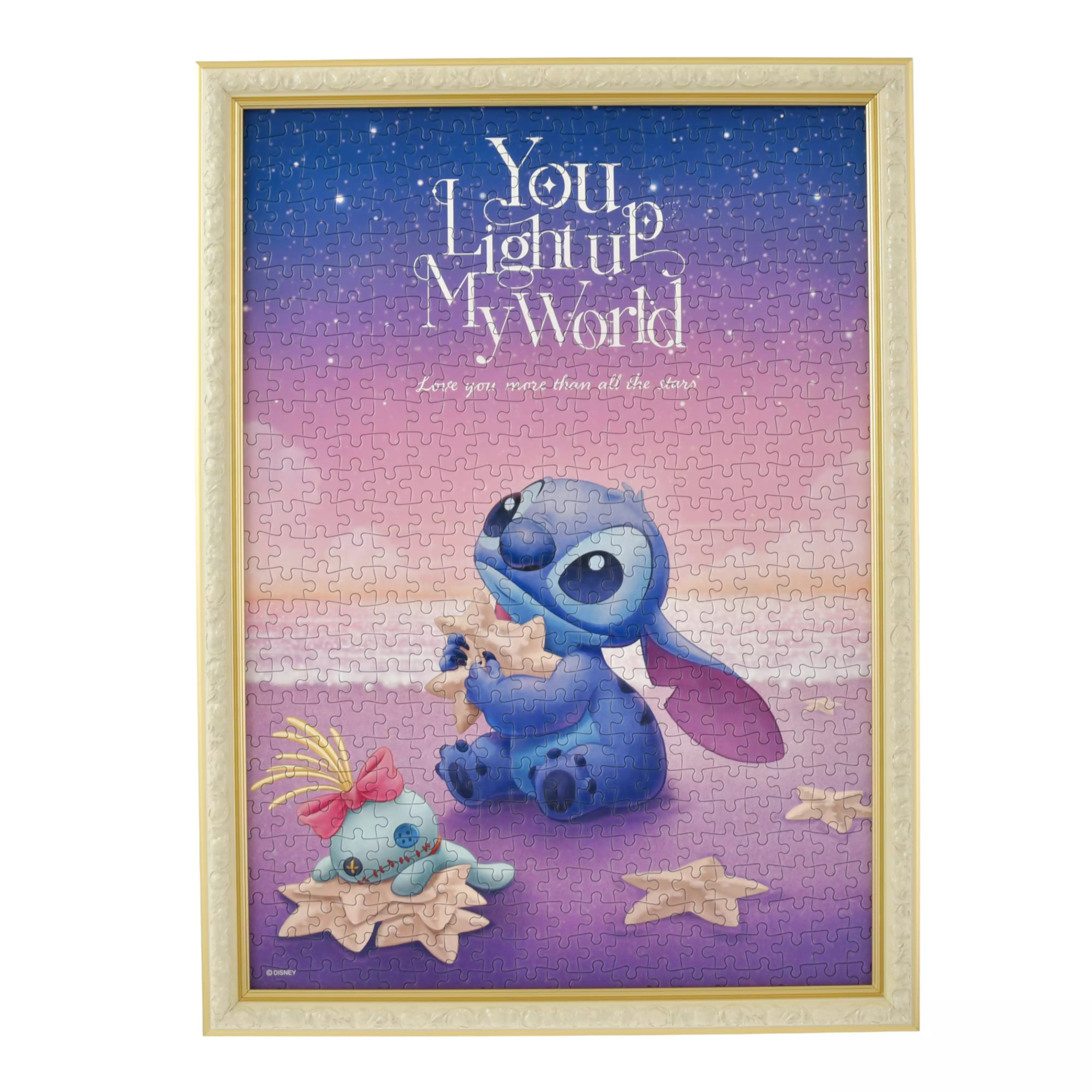 🌸 【預訂】Stitch & Scrump Puzzle (500 Pieces)<不包括架> - Disney Stitch Day Collection