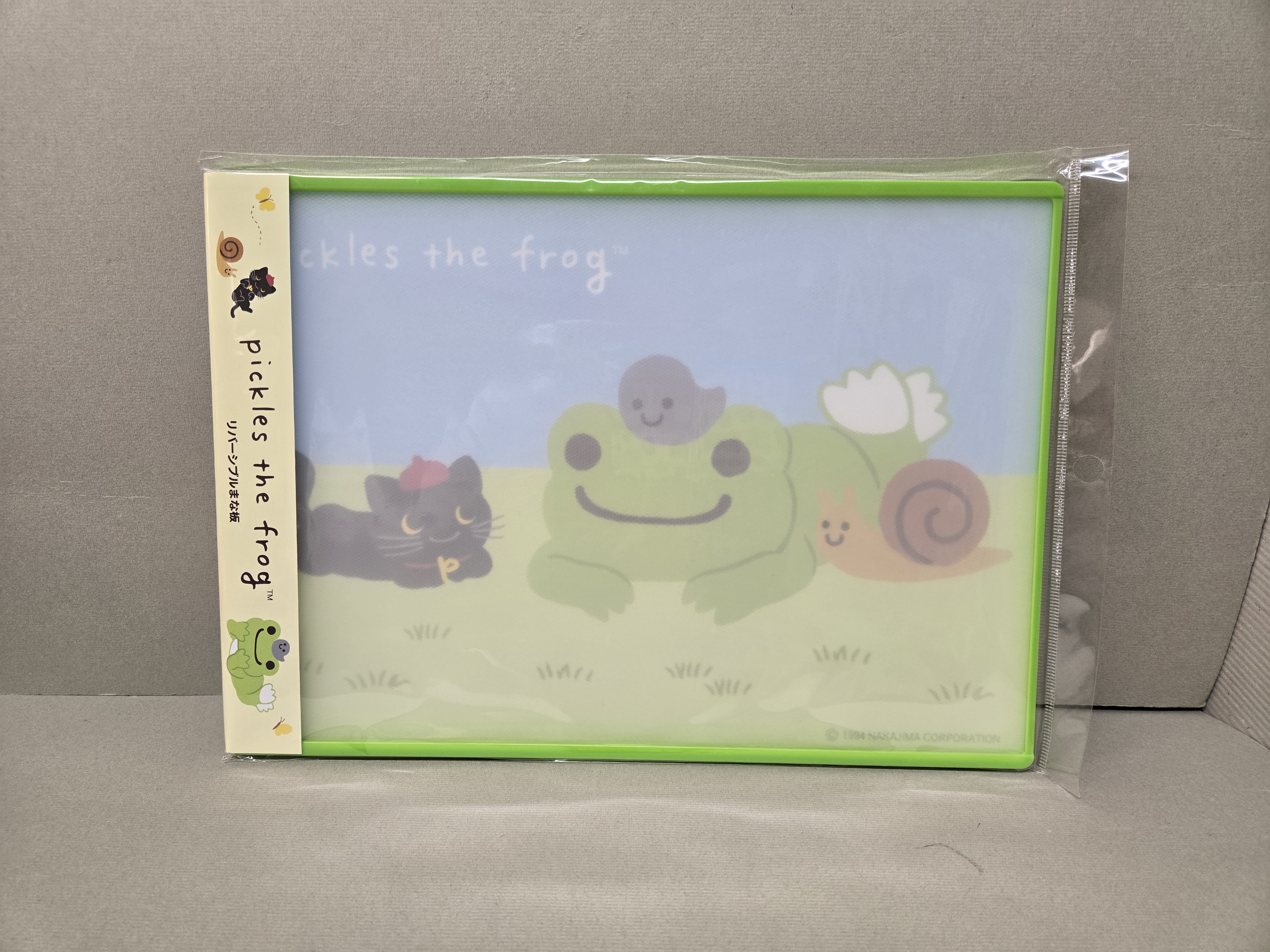 pickles綠色青蛙日本製砧板