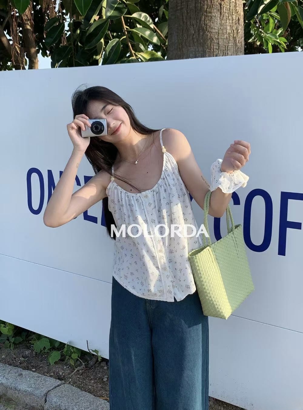 TP380韩系碎花吊带