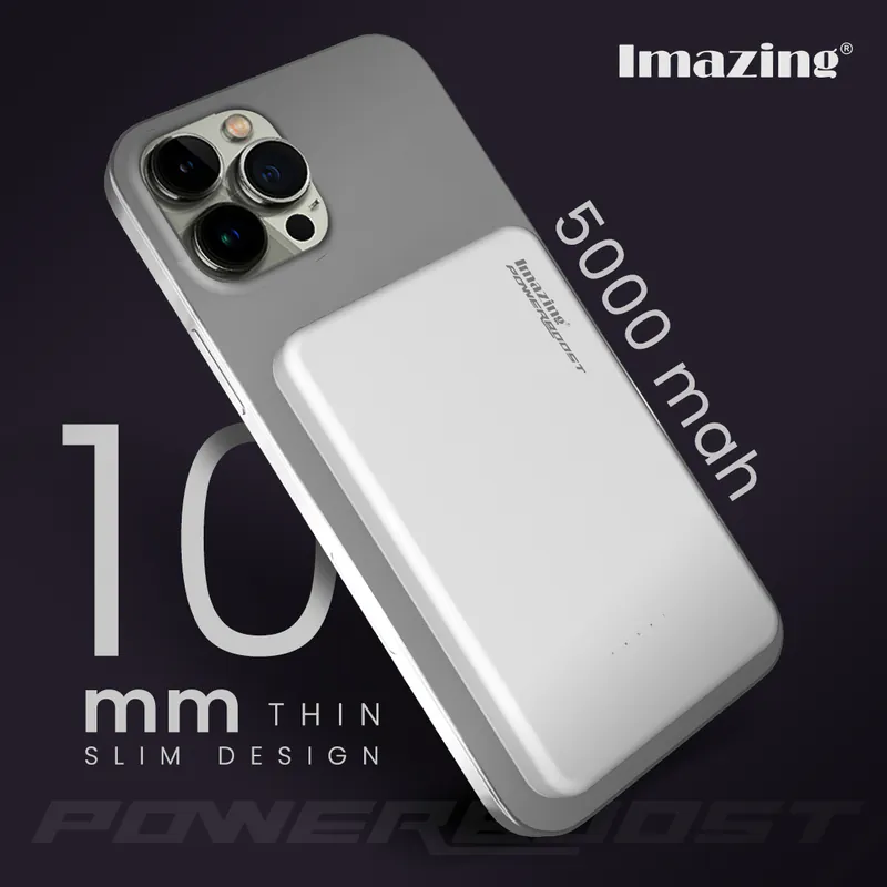 Imazing IM-MS50 5000mah 超薄行動電源（黑色）