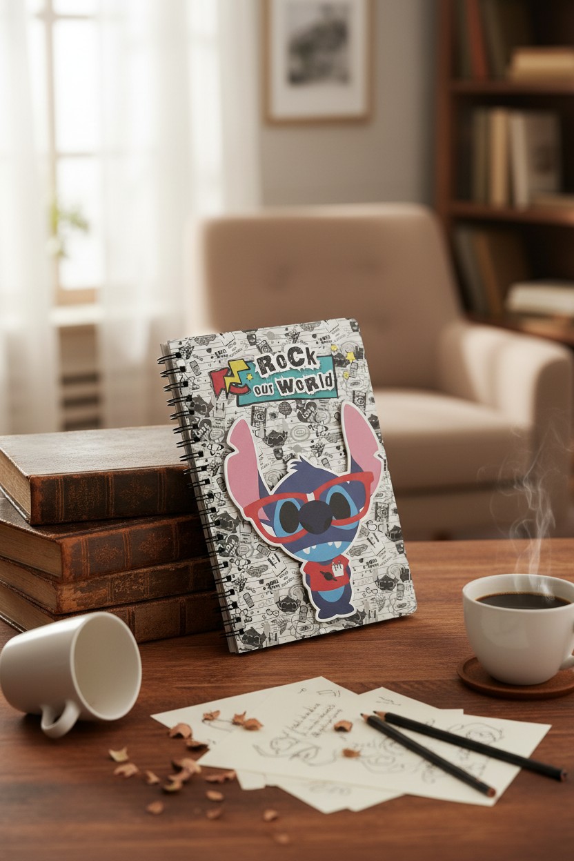 52頁 活頁週計劃本 STITCH (DPMC-326B)