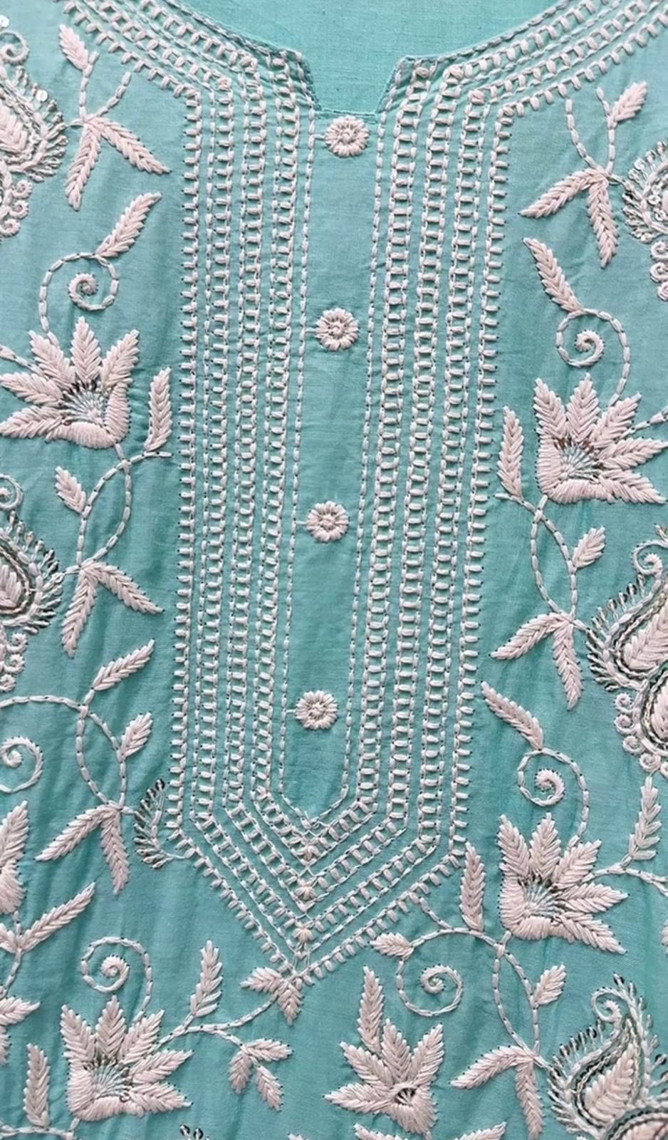 3140 Baby Blue Long Sleeve Emb OP
