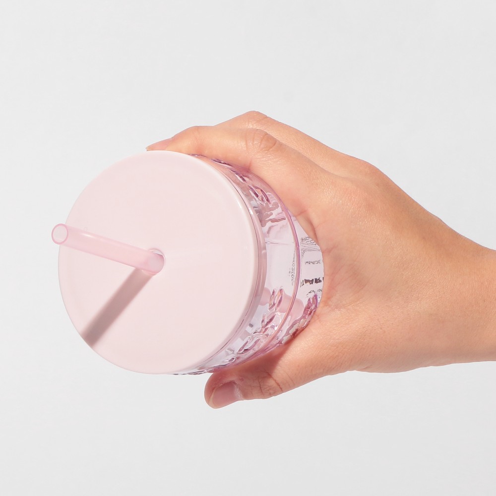 《日本🇯🇵 STARBUCKS 2026 Sakura🌸櫻花杯限定系列》【第一彈】 櫻花立體壓花玻璃杯 473ml