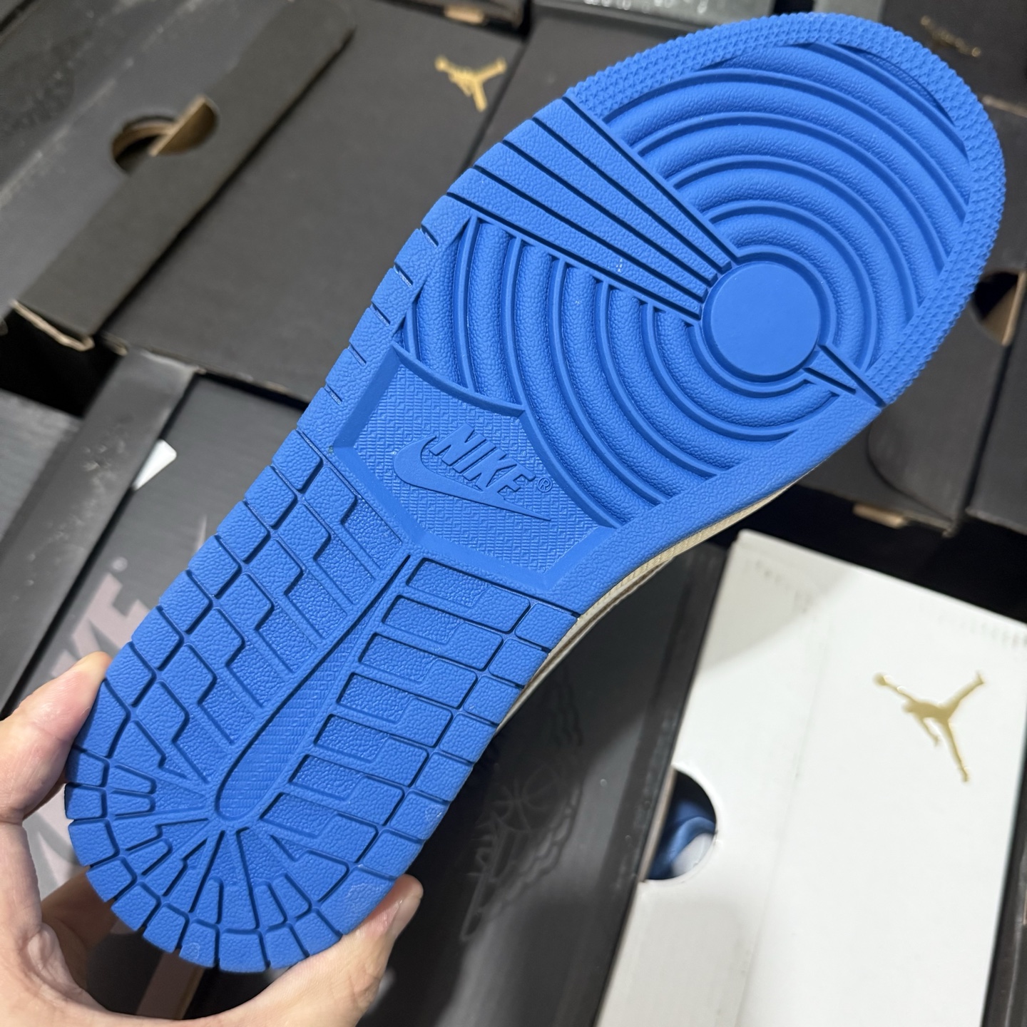  Travis Scott x Fragment Design x Air Jordan 1 Retro Low OG SP "Sail Military Blue" DM7866-104