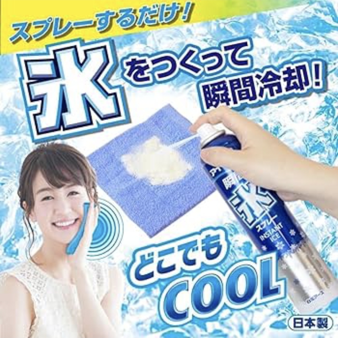 日本白元Hakugen Earth Ice Non 瞬間冰鎮毛巾噴霧 230ml