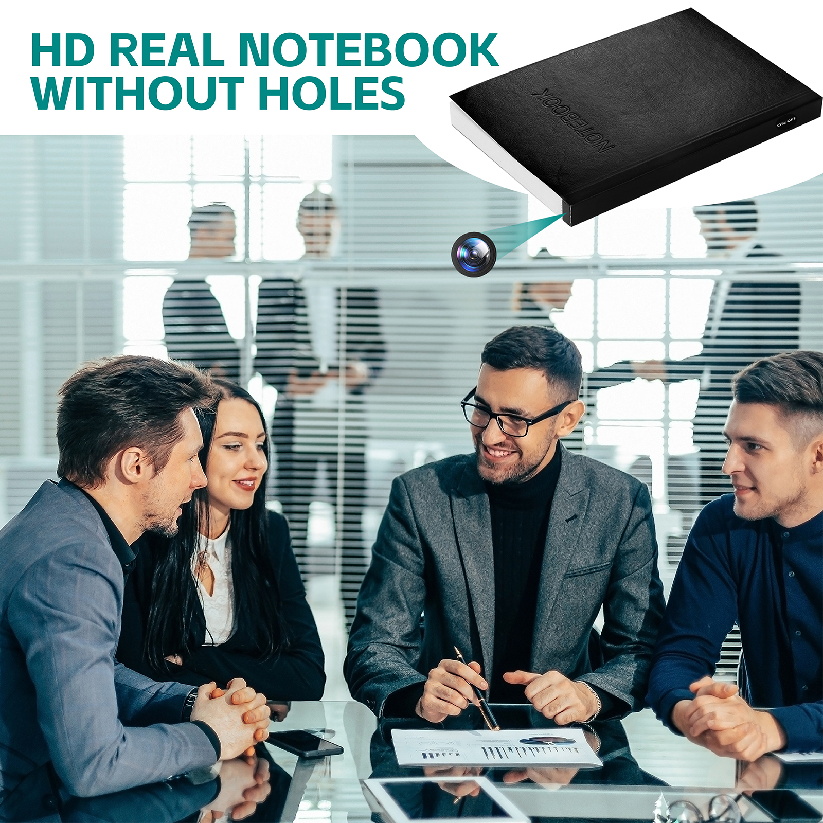 記事本造型針孔攝影機