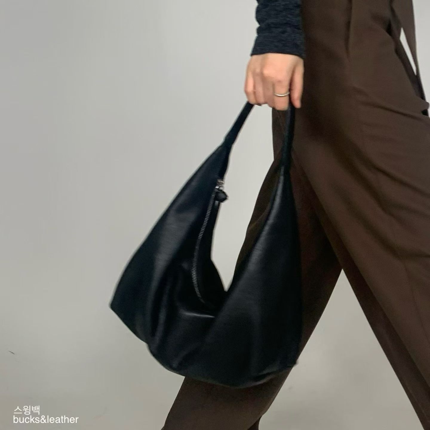 Bucks & Leather 極簡風慵懶Style Tote Bag S