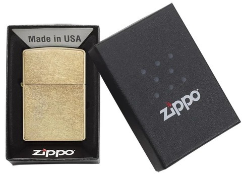 Zippo 207G **金花砂防風打火機 防風打火機 | ZIPPO 指定授權經銷商 |美國製造 | 收藏