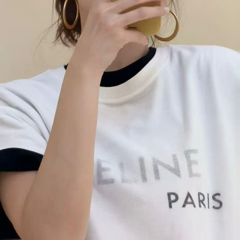 🟥BB00399🟥Celine S26 經典字體短袖