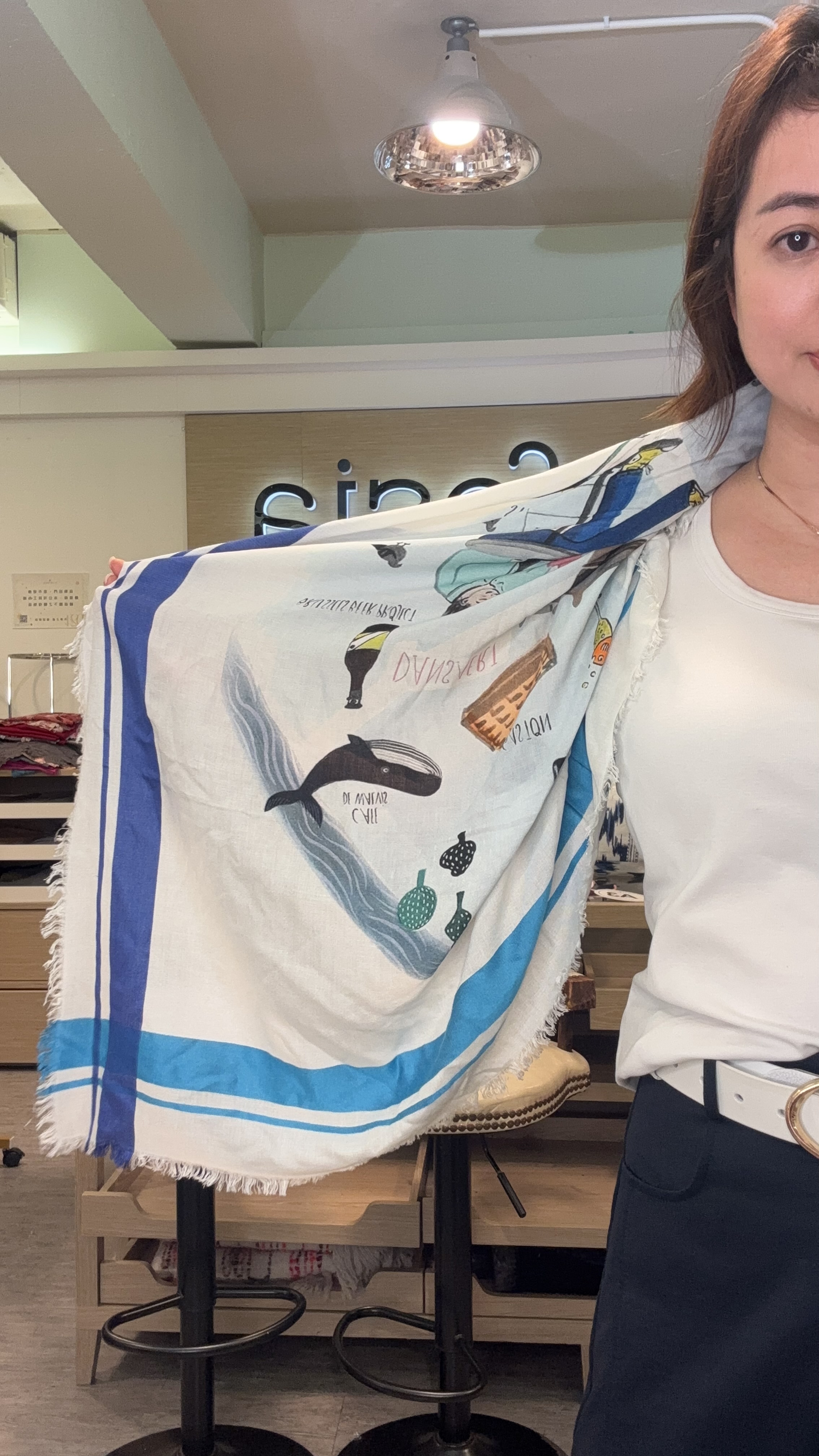 [訂購] A27 印度手工刺繡 Scarf