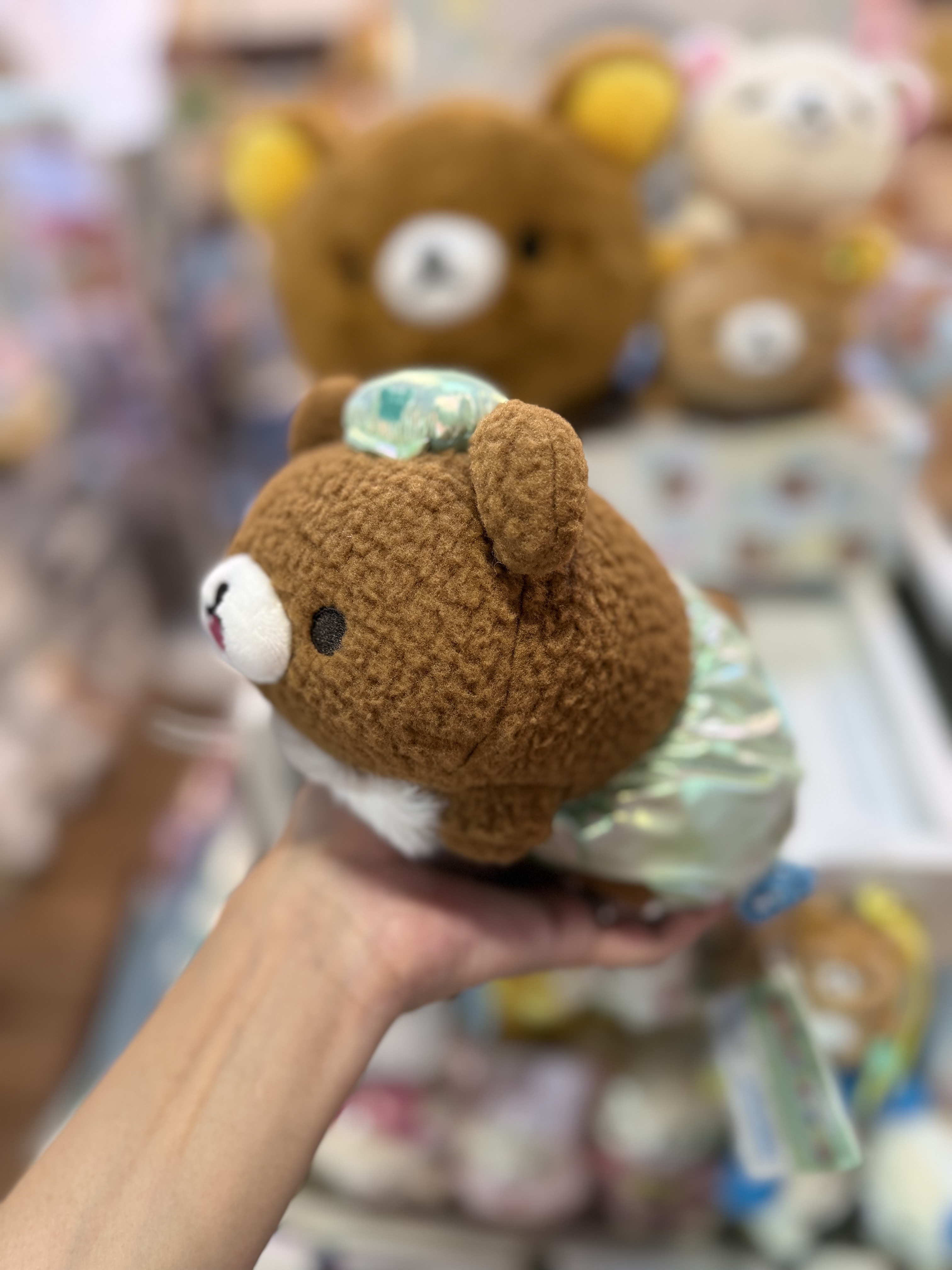 《現貨》全新rilakkuma 實驗室系列公仔 （耳仔可拉（小熊帽子可拉））