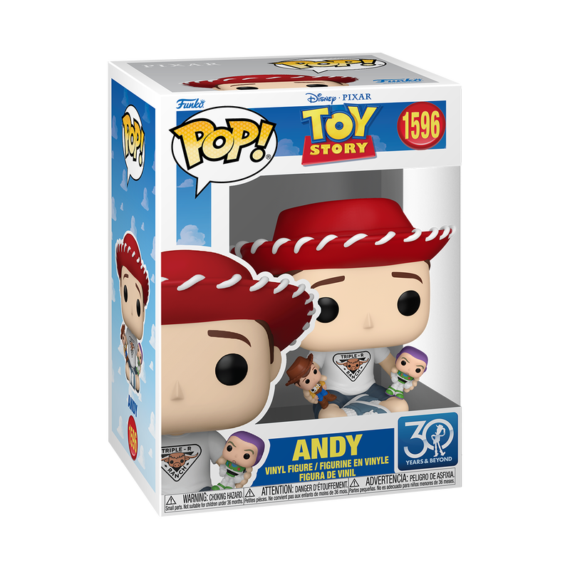 📦訂購 美國代購 Funko POP! Disney Andy (30th Anniversary) Figure 反斗奇兵 安迪 模型