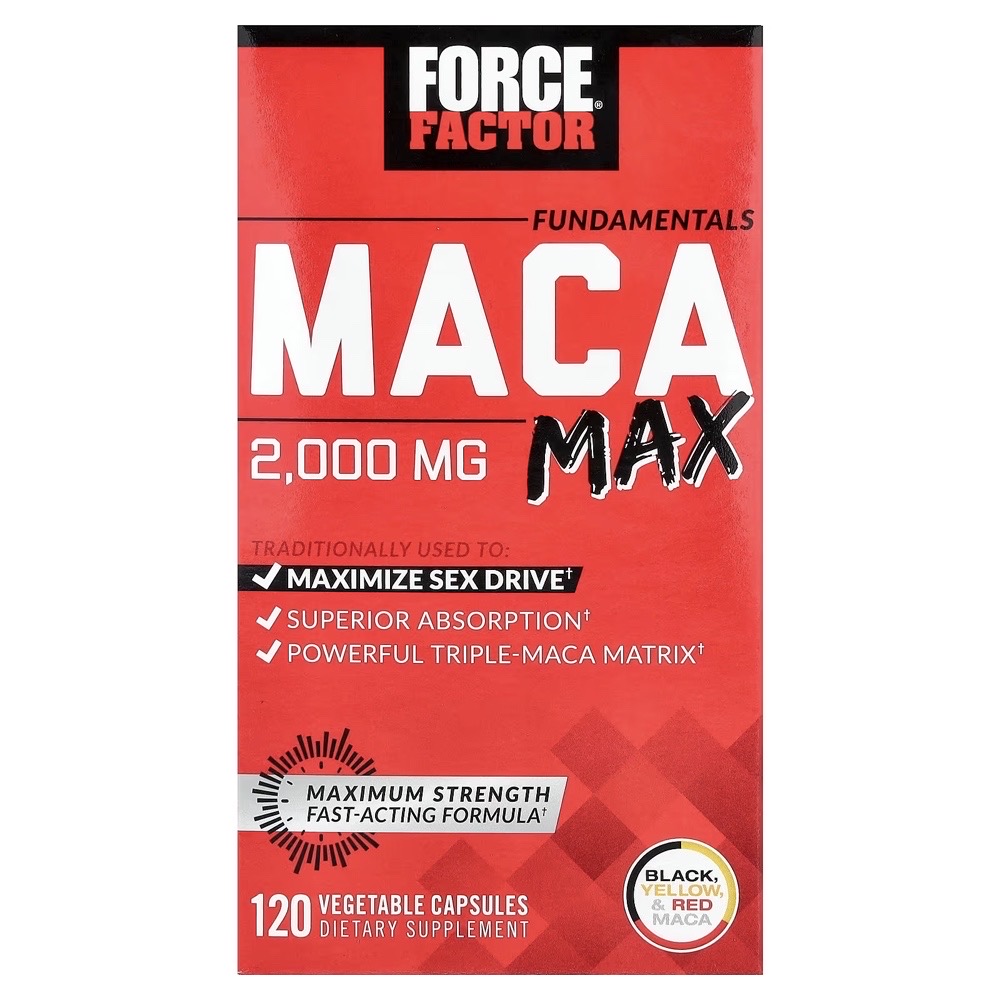 FORCE FACTOR MACA MAX 瑪卡極限爆發
