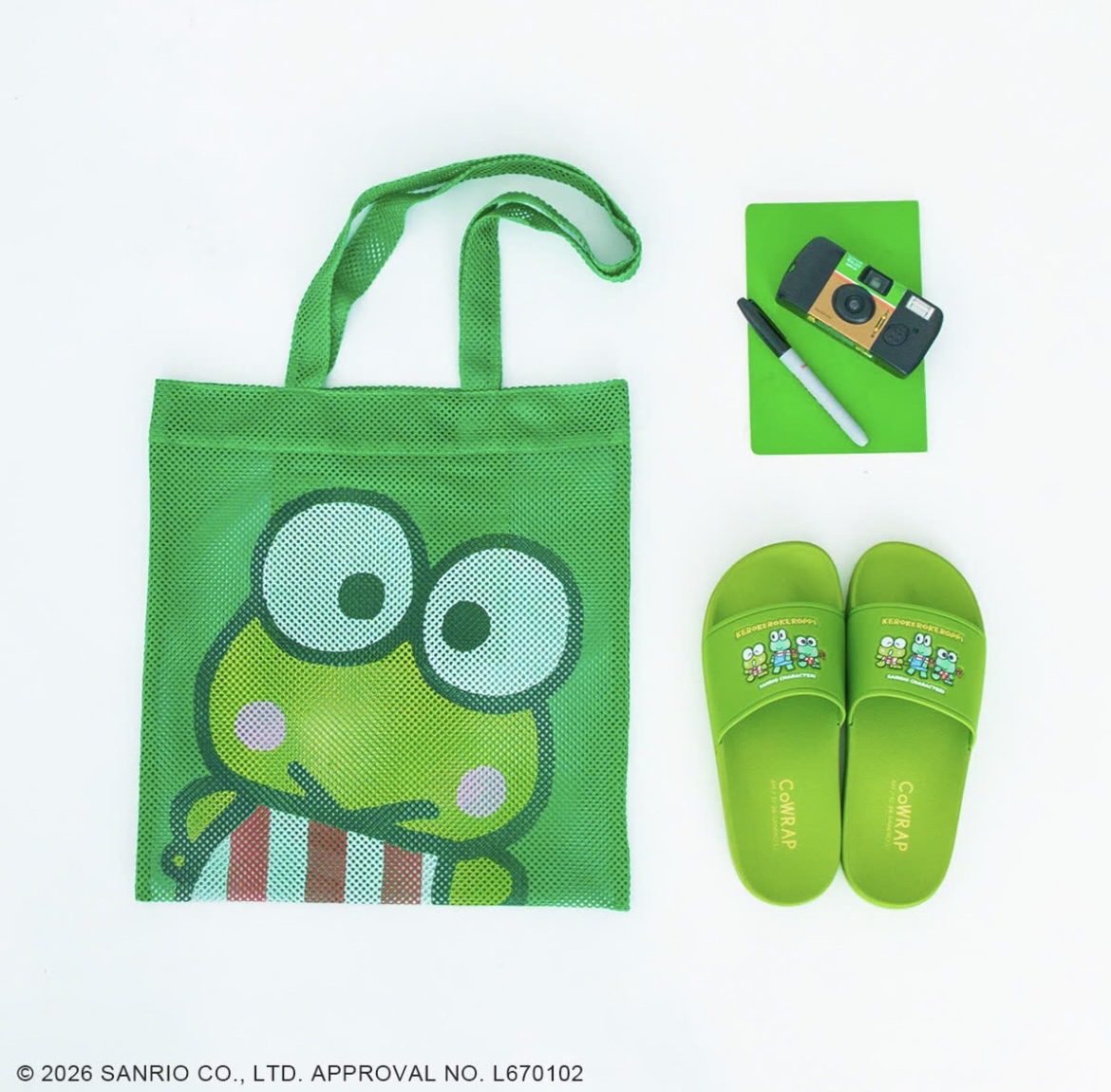 日本預訂📍日本Sanrio得意雙面圖案網面Tote Bag 1/4日本開售