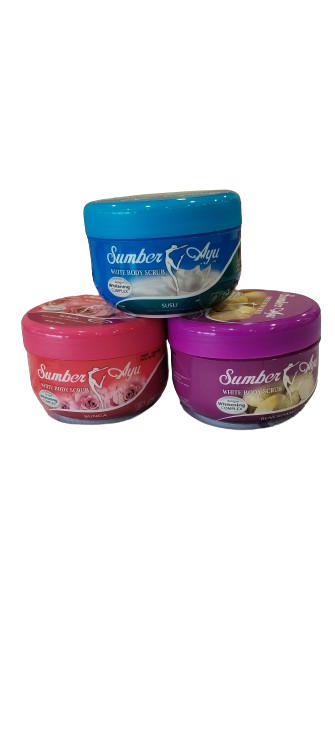 Sumber Ayu Whitening Body Scrub Lulur Mandi 200ML