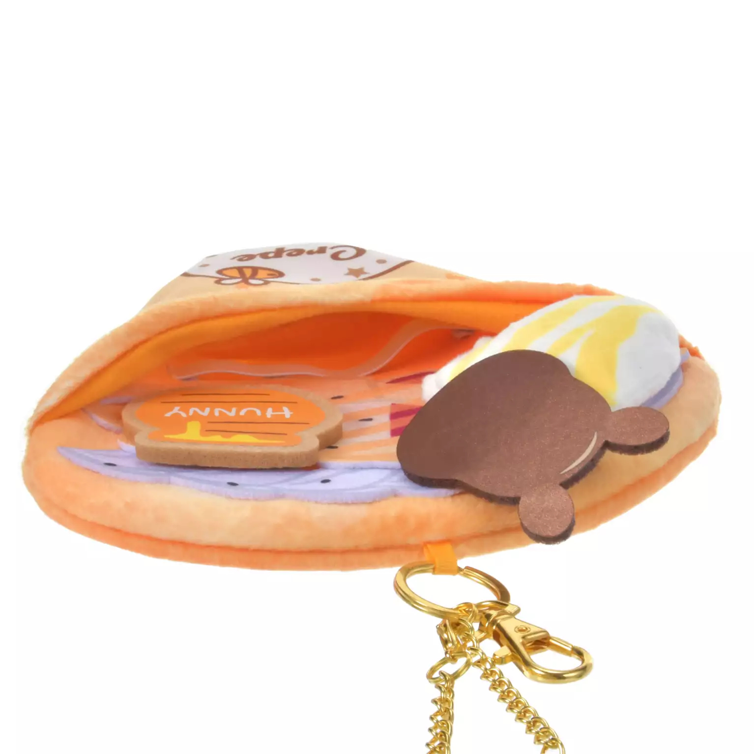 🎀【預訂】Disney Crepe Pocket Keychain - Pooh