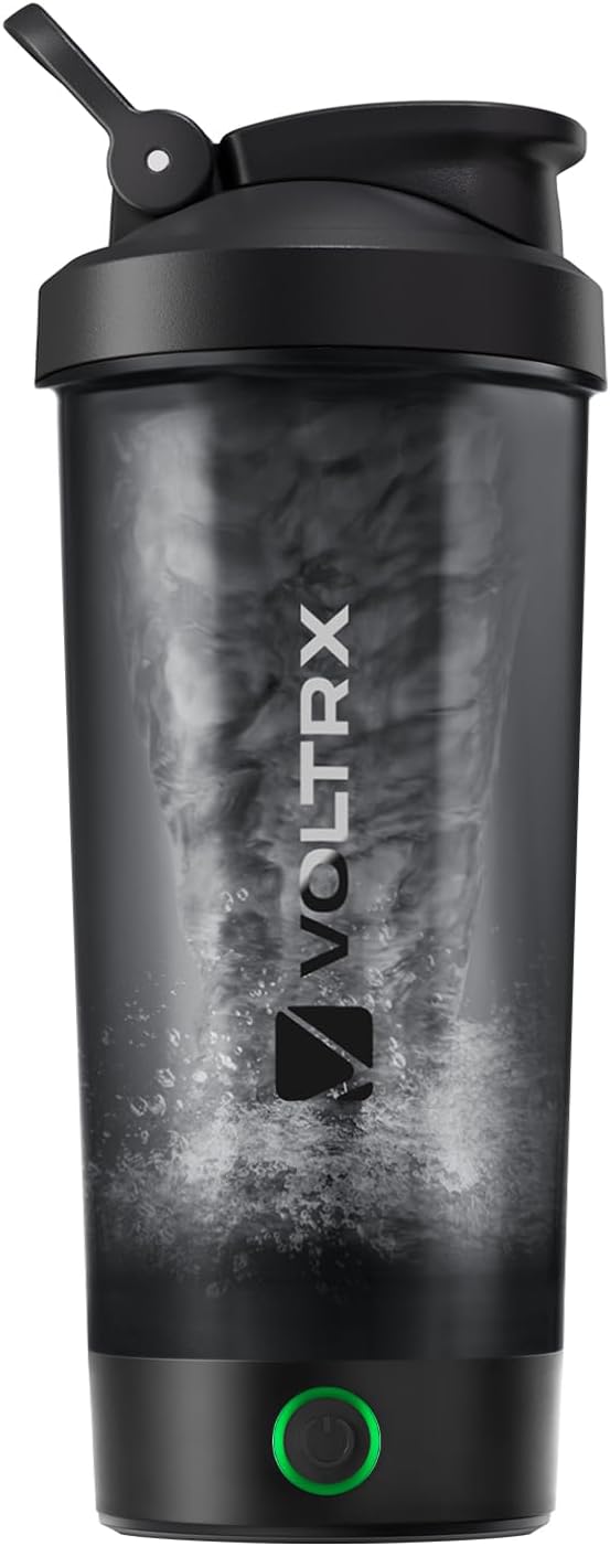 VOLTRX便攜式 USB C 可充電蛋白質攪拌器 電動搖搖瓶 24oz shake bottle 顏色隨機發貨