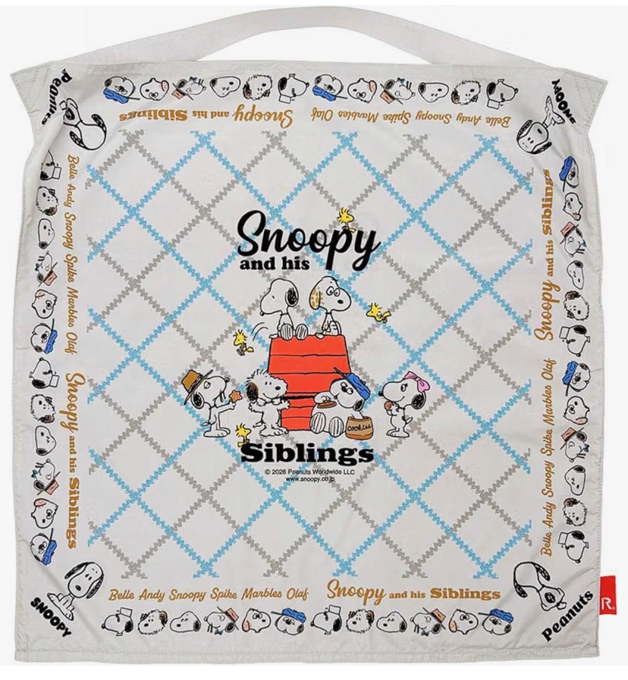 【ROOTOTE】TABLO 50超輕量絲巾袋系列-Snoopy（6色可選）