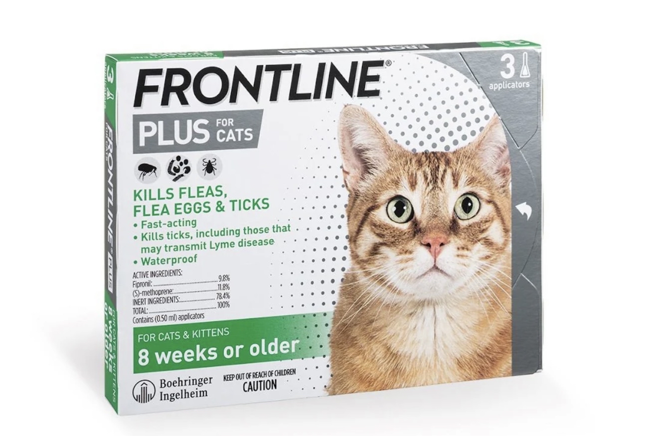 Frontline Plus – 殺蚤除牛蜱藥水 (貓犬用)  （0.67x 3支裝）