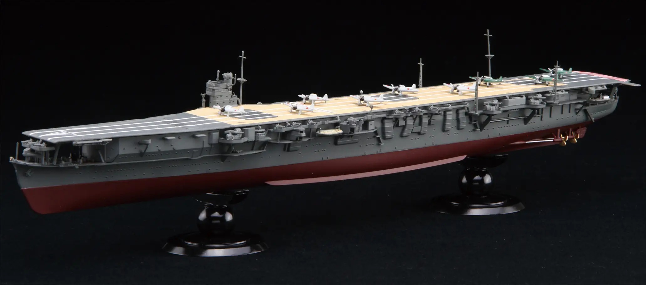 1/700 Japanese Navy Aircraft Carrier Soryu Full Hull Model Special Edition (with Etched Parts And Wooden Deck Stickers)