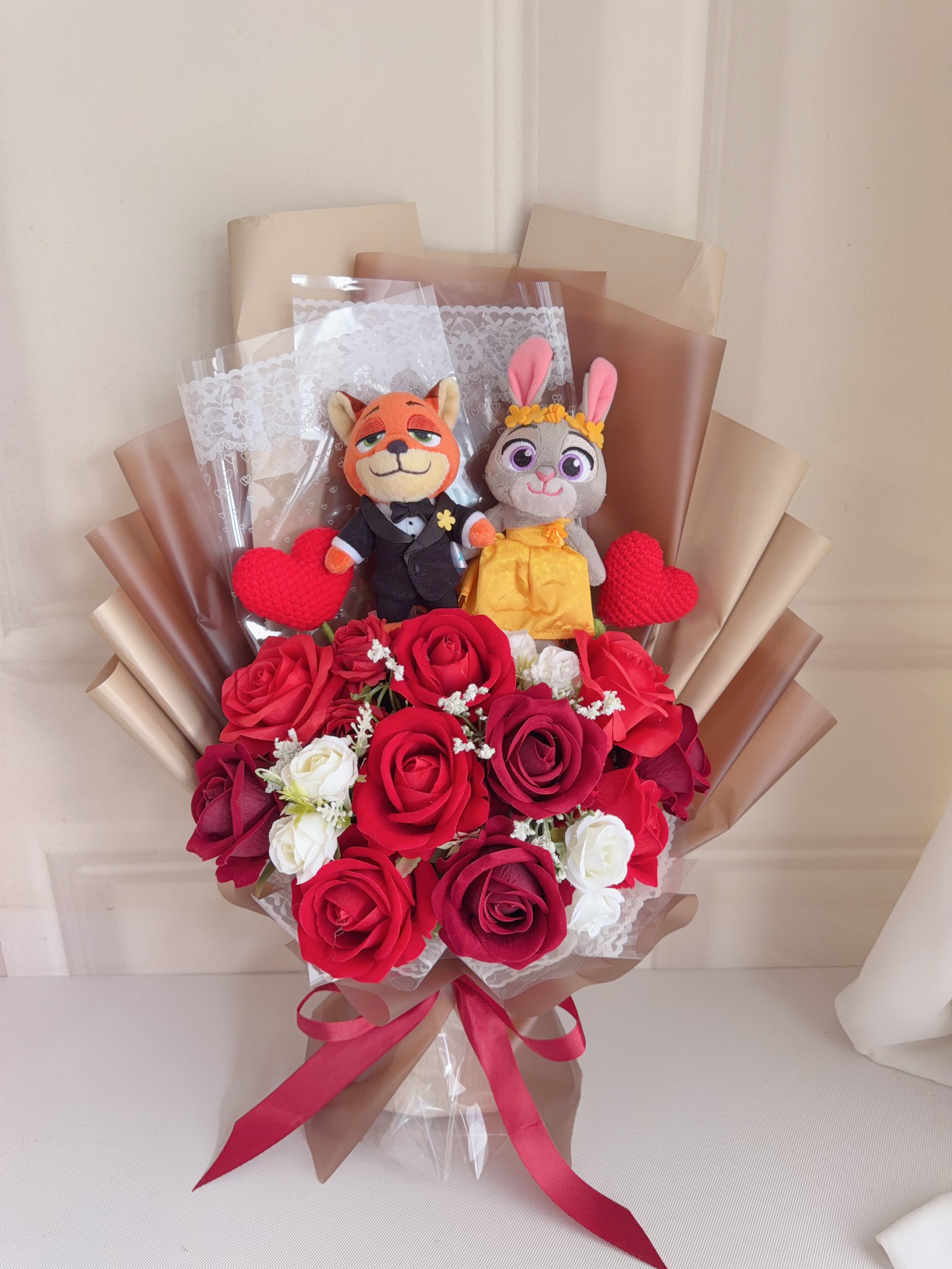 (現貨)《Zootopia》 Nick & Judy花束