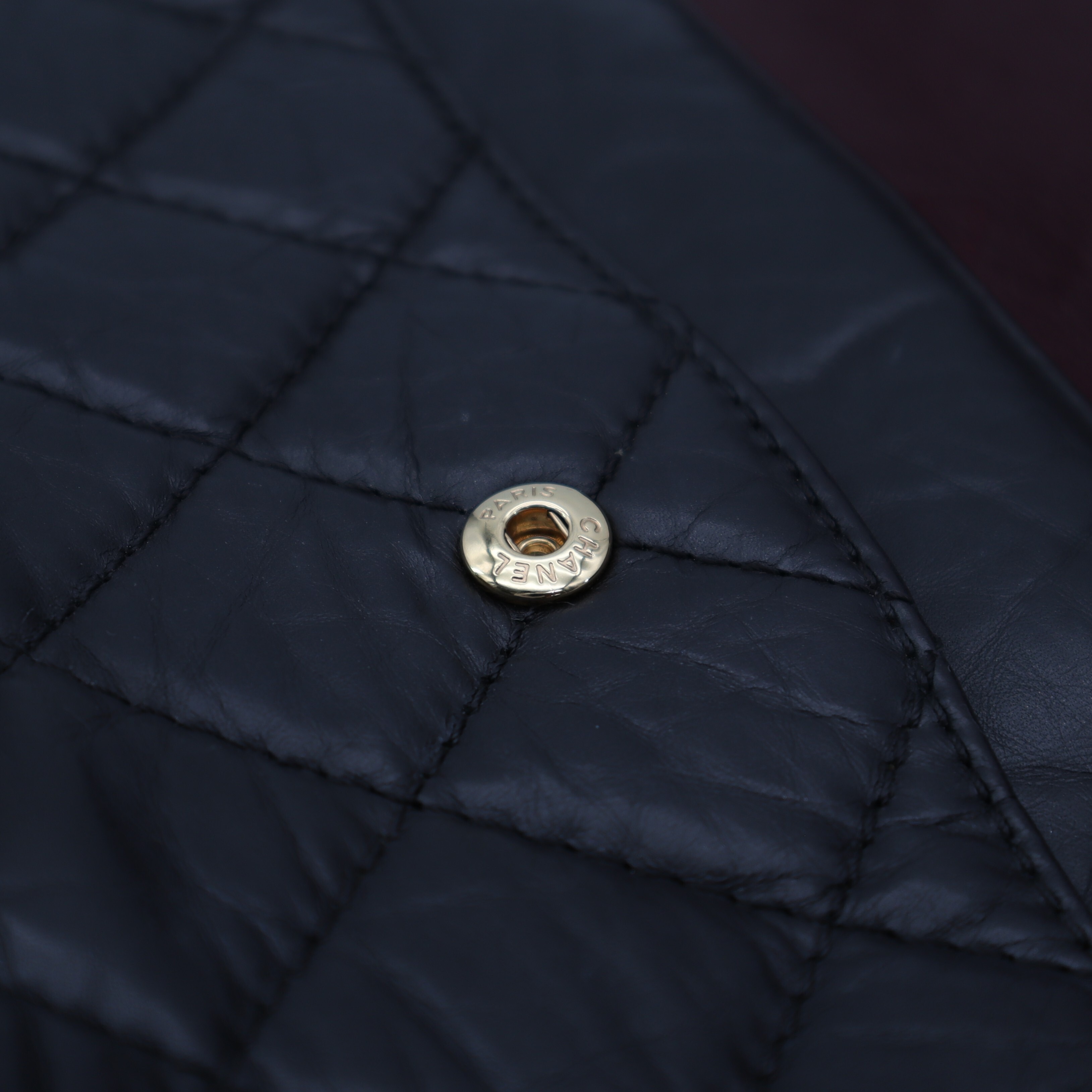 Chanel Matelasse 2.55 Maxi Double Flap Double Chain Shoulder Bag