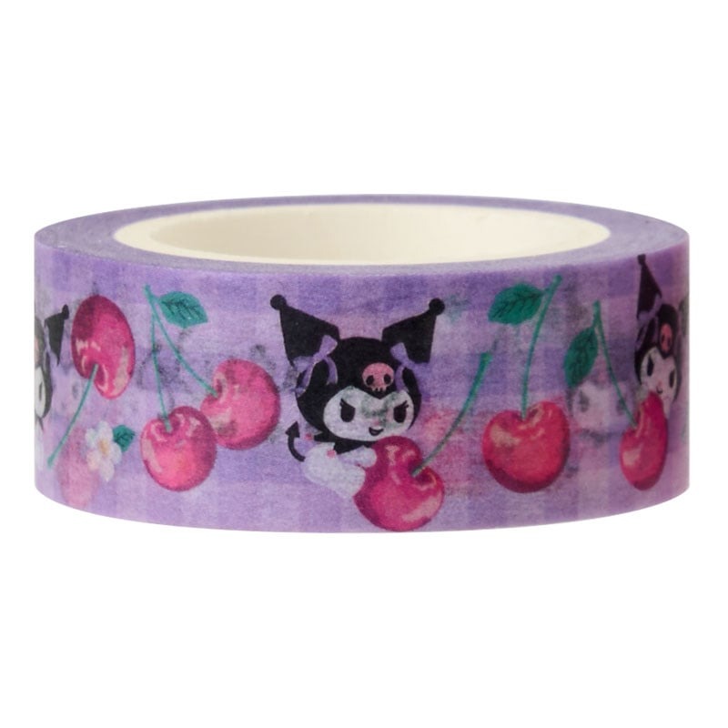 現貨｜【一套兩卷】Sanrio Kuromi 日版 紙膠帶 Masking Tape (58611-1)